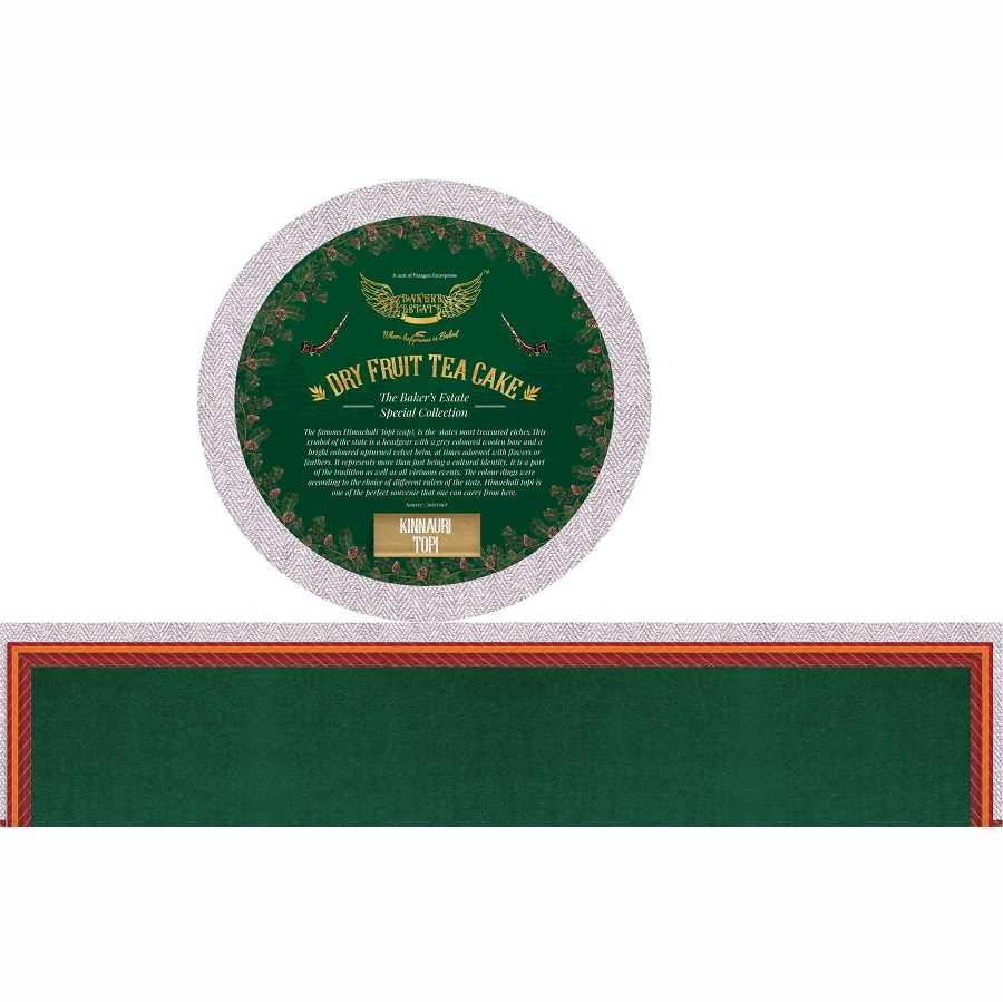Kinnauri Topi Dry Fruit Tea Cake Device mark 5842780 Trademark