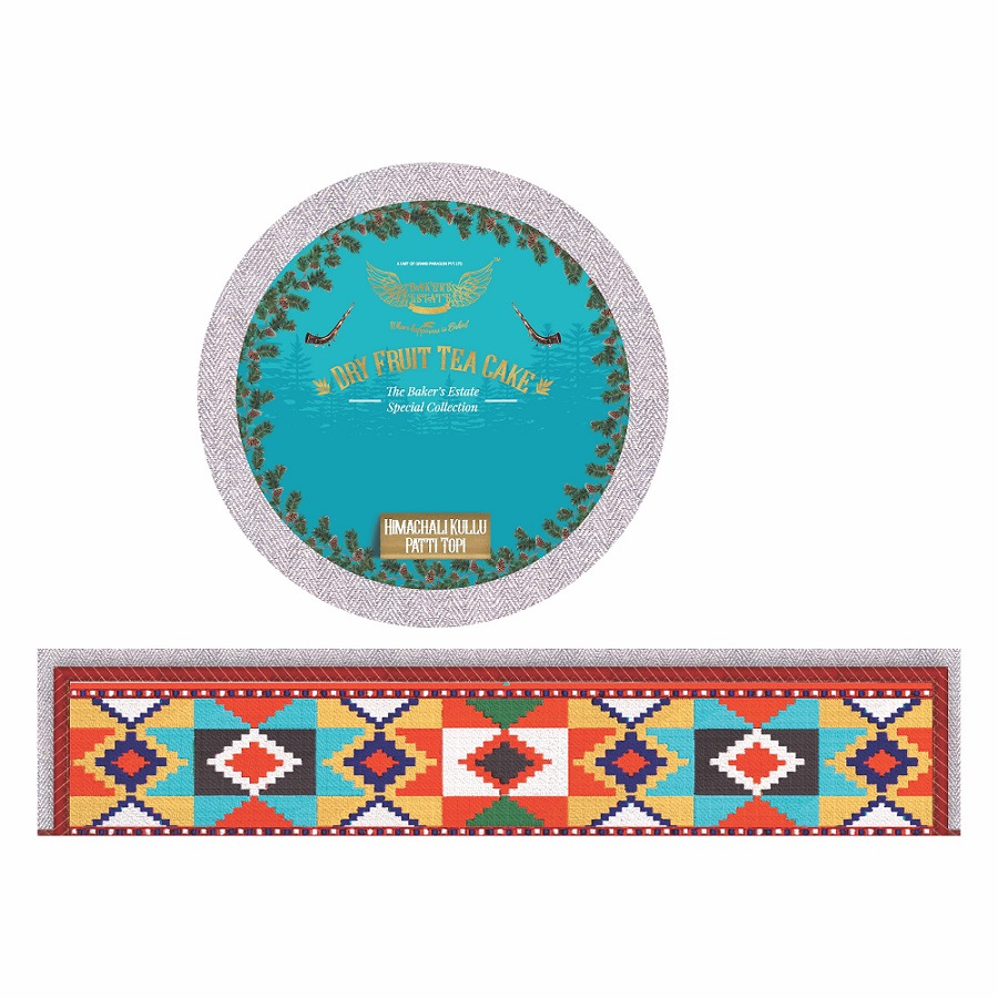 Baker's Estate Dry Fruit Tea Cake Himachali Kullu Patti Topi Device mark 5842770 Trademark