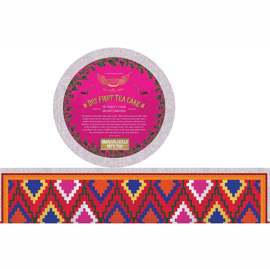 Himachali Kullu Patti Topi Dry Fruit Tea Cake Device mark 5842771 Trademark