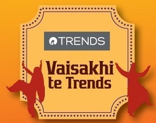 Trends Vaisakhi Te Trends Device mark 5844350 Trademark