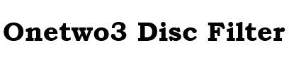 Onetwo3 Disc Filter Device mark 5847713 Trademark