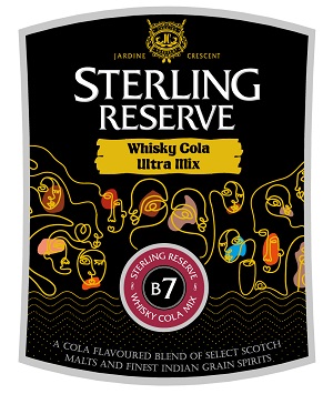 Sterling Reserve B7 Whisky Cola Ultra Mix Device mark 5849263 Trademark