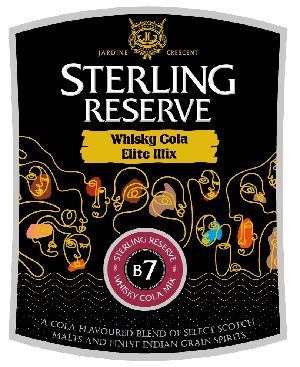 Sterling Reserve B7 Whisky Cola Elite Mix Device mark 5849264 Trademark
