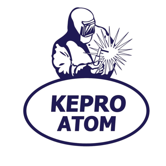Kepro Atom Along With Artwork Of Working Welding Man As Per Label Device mark 5849953 Trademark