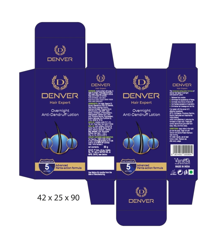 Denver Hair Expert Overnight Device mark 5850781 Trademark