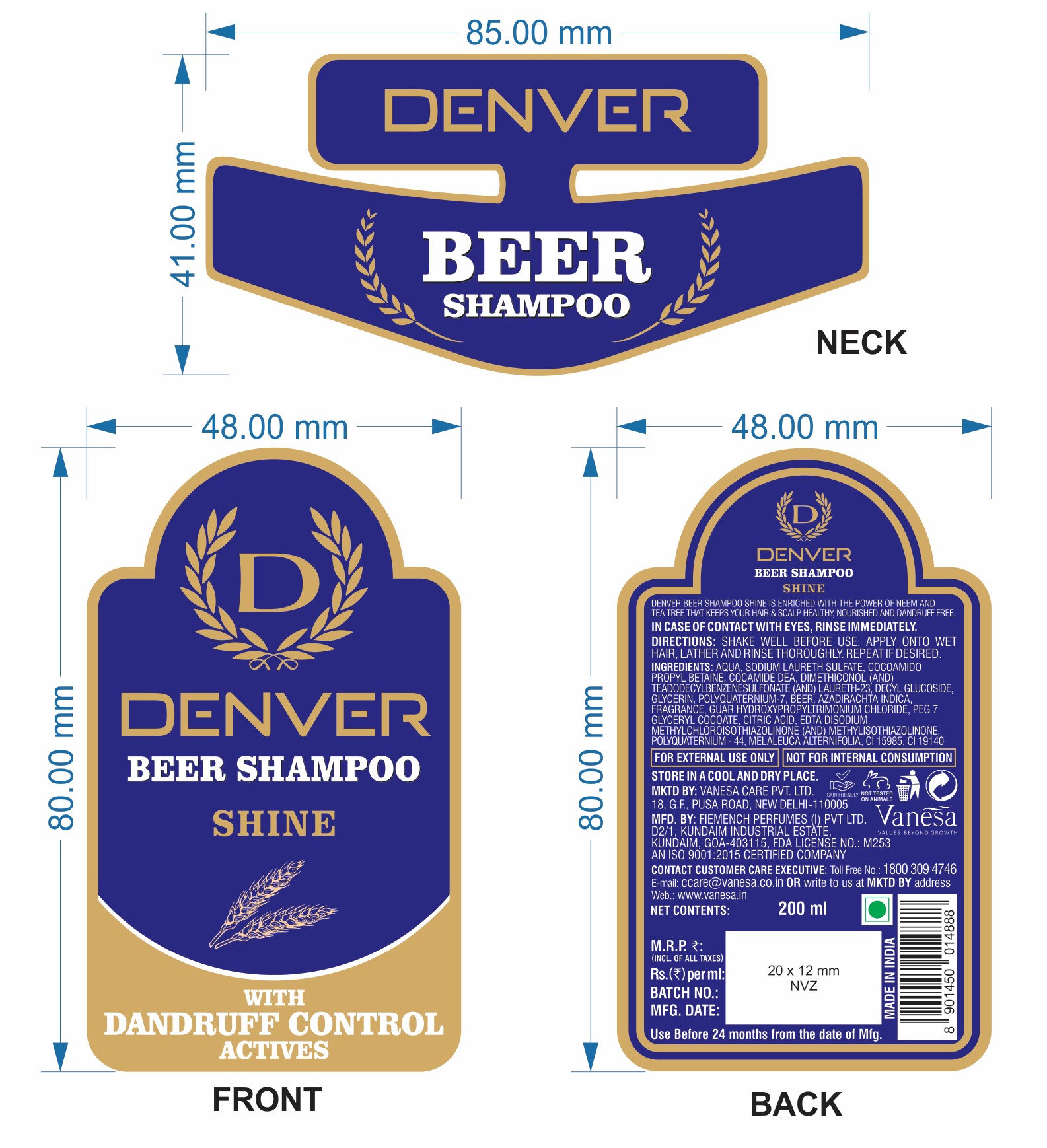 Denver Shine Device mark 5850782 Trademark