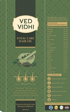 Vedvidhi Total Care Device mark 5850798 Trademark