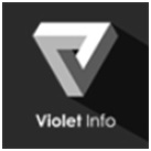 Violet Info (with Device) Device mark 5858056 Trademark