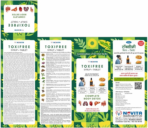 Novita Toxifree Device mark 5860599 Trademark