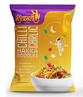Savorit Chilli Garlic Hakka Noodles Device mark 5861206 Trademark