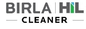 Birla Hil Cleaner Device mark 5864400 Trademark