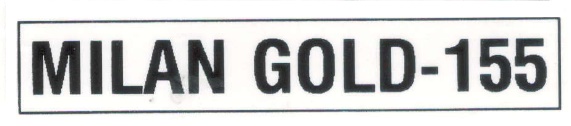 Milan Gold- 155 Device mark 5867131 Trademark
