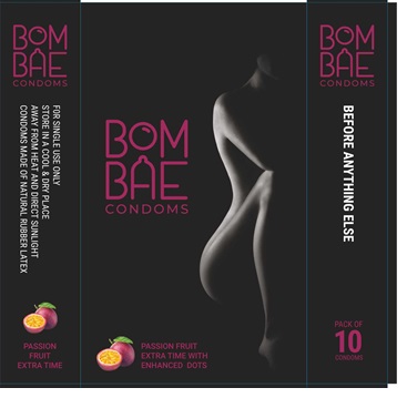 Bombae Passion Fruit Extra Time With Enhanced Dots Device mark 5870686 Trademark