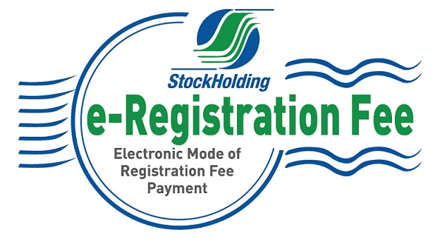 E-registration Fee Logo Device mark 5870875 Trademark