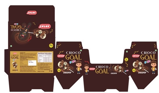 Ertay Choco Goal Pops Device mark 5881305 Trademark