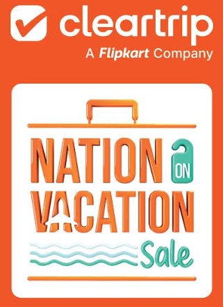 Cleartrip - Nation On Vacation Sale (logo And Device) Device mark 5884157 Trademark