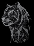 Device Of Tiger Image With Dots & Lines Device mark 5886634 Trademark