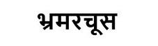 Bhramarchoos ( Hindi) Device mark 5887799 Trademark
