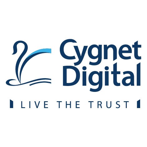 Cygnet Digital With Tagline 'live The Trust' Device mark 5892002 Trademark