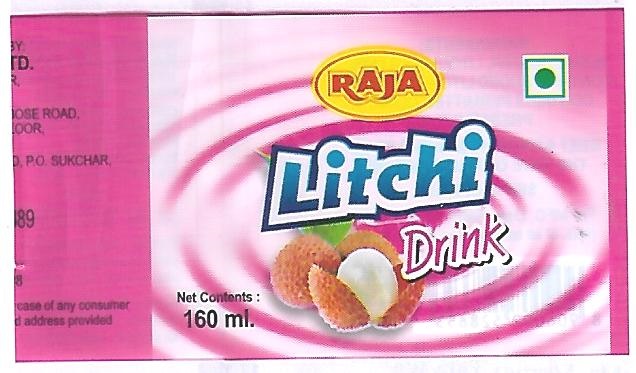 Raja Litchi Drink Device mark 5908010 Trademark
