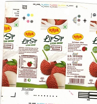 Raja Lip Sip Device mark 5908011 Trademark