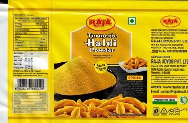 Raja Turmeric Haldi Device mark 5908027 Trademark