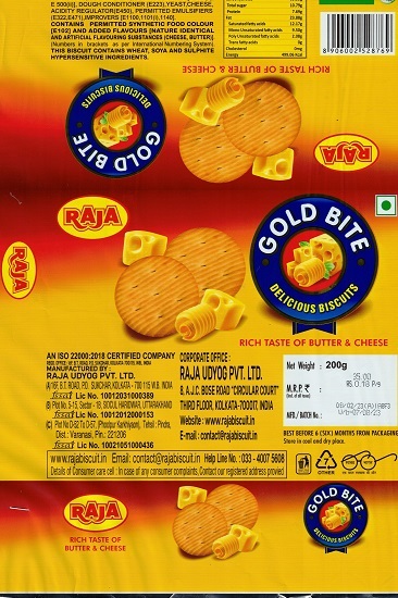 Raja Gold Bite Device mark 5908038 Trademark
