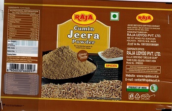 Raja Cumin Jeera Device mark 5908026 Trademark