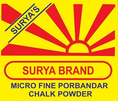 Surya Brand- Micro Fine Porbandar Chalk Powder Device mark 5913537 Trademark