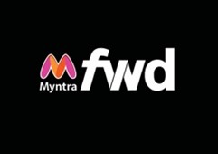 Myntra Fwd (logo With Black Background) Device mark 5913596 Trademark