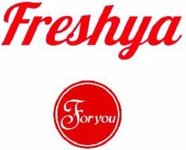 Freshya With Tagline For You (label) Device mark 5916051 Trademark