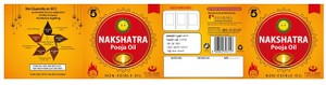 Nakshatra Pooja Oil Device mark 5916843 Trademark