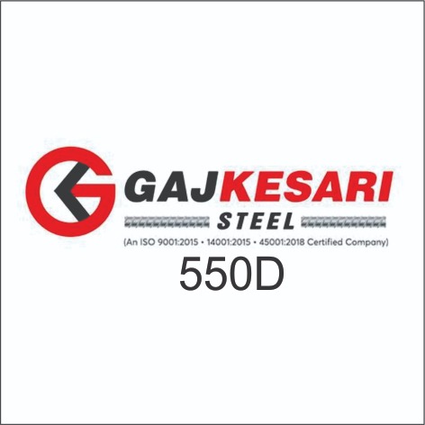 Gajkesari Steel 550 D. Device mark 5916974 Trademark