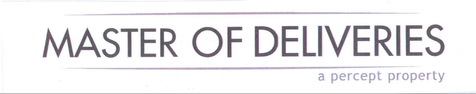 Master Of Deliveries Device mark 2187162 Trademark