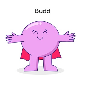 Budd With The Device Of Mascot Device mark 5927766 Trademark