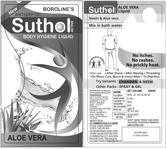Boroline’s Suthol Active Aloe Vera Device mark 5935311 Trademark