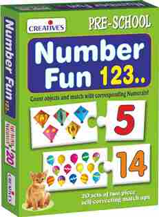 Creative's Number Fun (with Device) Device mark 5935844 Trademark
