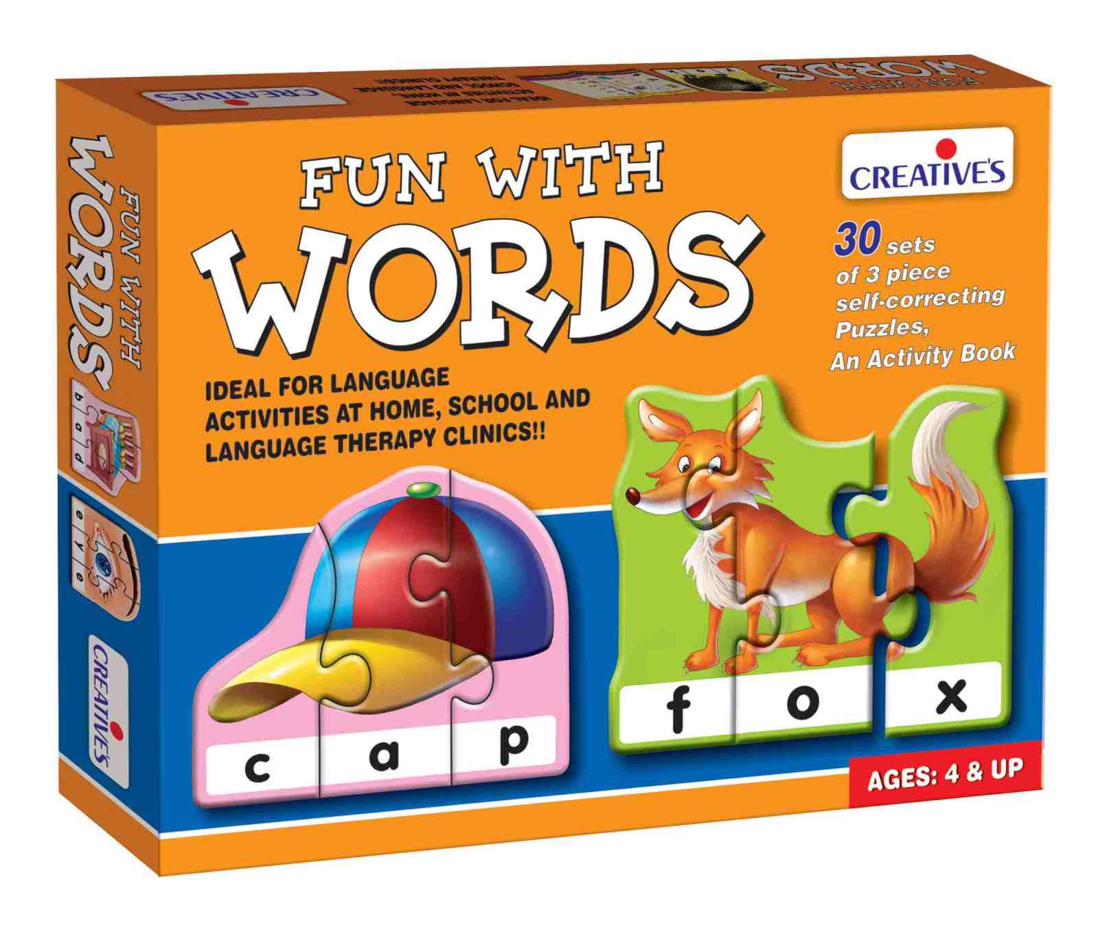 Creative's Fun With Words (with Device) Device mark 5935836 Trademark