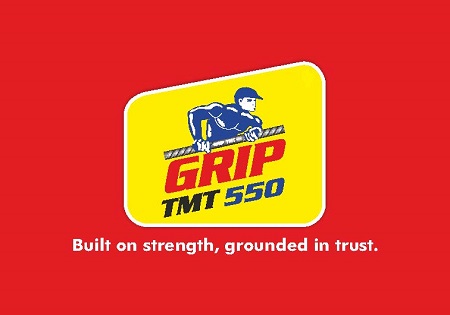 Grip Tmt 550 With Tagline Built On Strength, Grounded In Trust. Device mark 5937996 Trademark