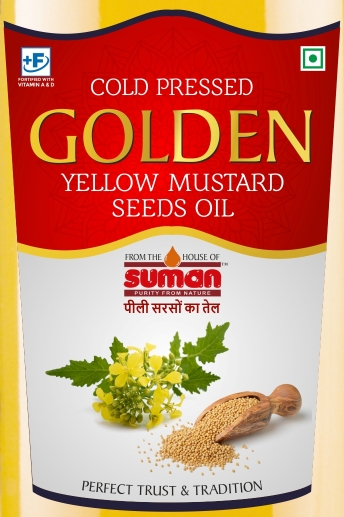 Suman, Golden Yellow Mustard Seed Oil (label) Device mark 5943204 Trademark