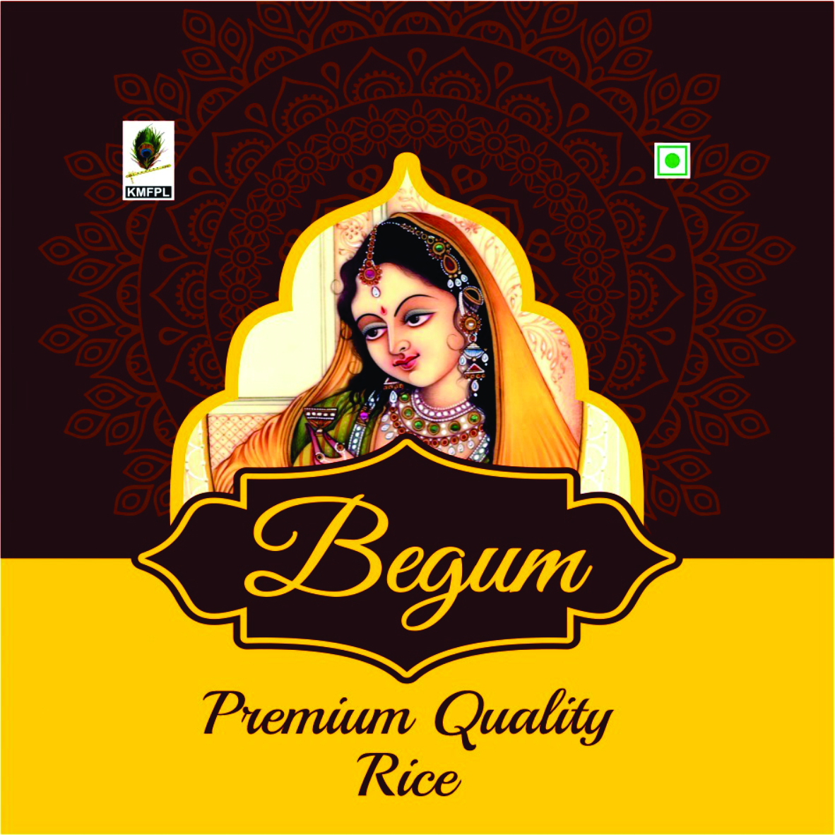 Kmfpl Begum Device mark 5946714 Trademark
