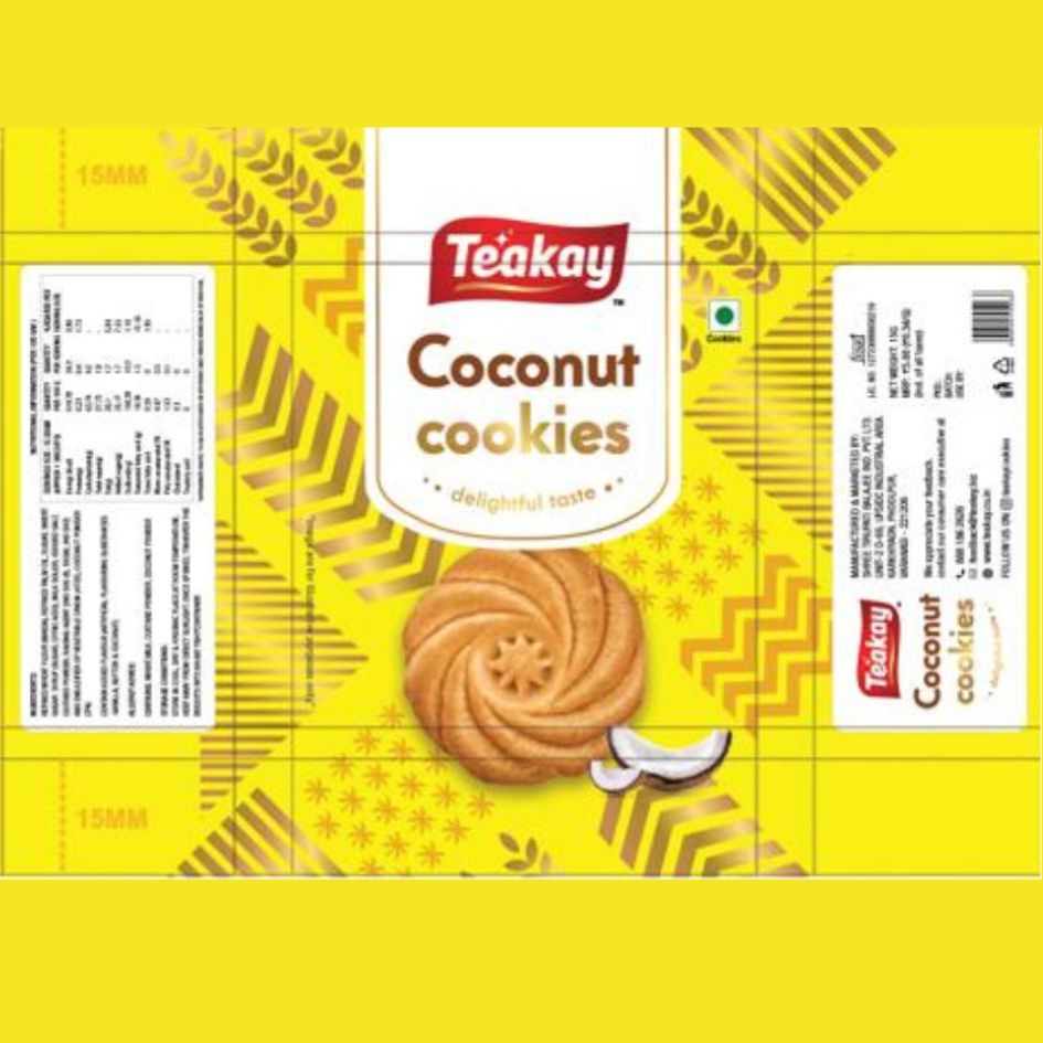 Teakay Coconut Cookies - Bakery Range Device mark 5948805 Trademark