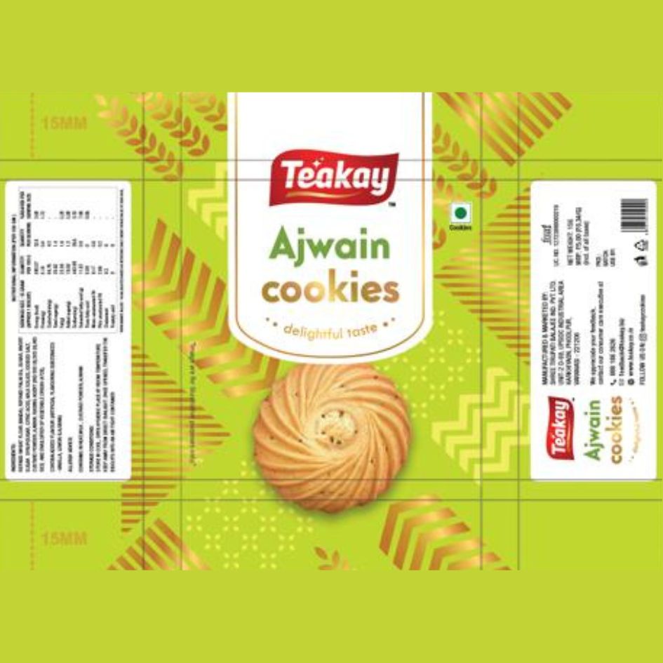 Teakay Ajwain Cookies Device mark 5948806 Trademark