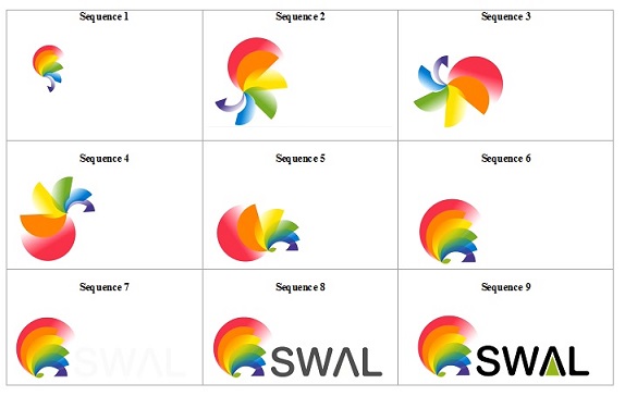 Swal Logo (motion Mark) Device mark 5950586 Trademark