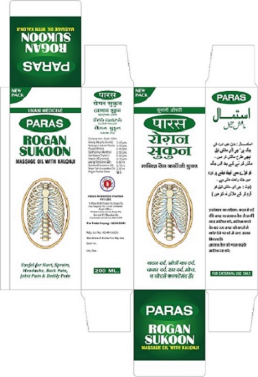 Paras Rogan Sukoon Device mark 5964823 Trademark