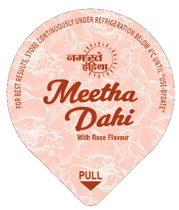 Namaste India Meetha Dahi Device mark 5966080 Trademark