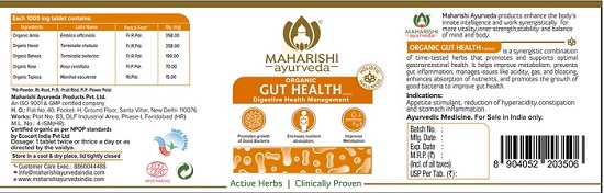 Gut Health (label) Device mark 5968241 Trademark