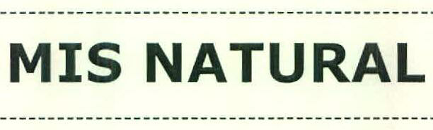 Mis Natural Device mark 2950371 Trademark
