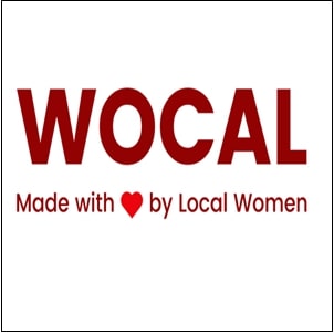 Wocal With Tagline"made With Love Symbol By Local Women" Device mark 5969714 Trademark