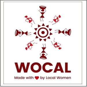 "wocal" With Tagline"made With Love Symbol By Local Women" Device mark 5969713 Trademark